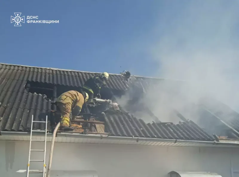 пожежа коломия