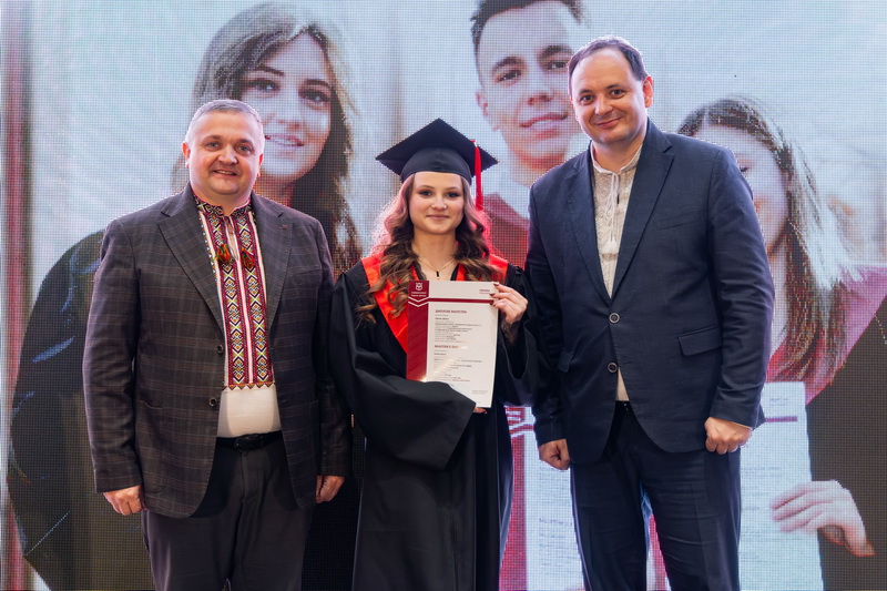 В Університеті Короля Данила відбулося вручення дипломів