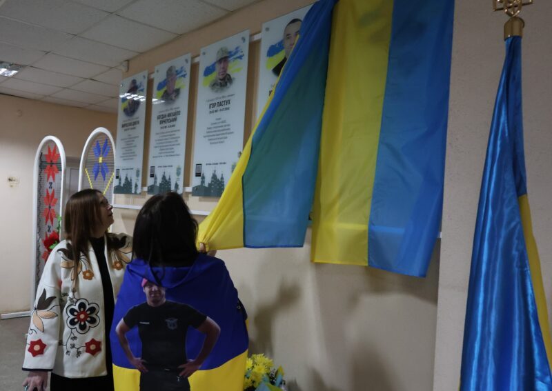 У Болехівській громаді відкрили меморіальні дошки п`ятьом захисникам