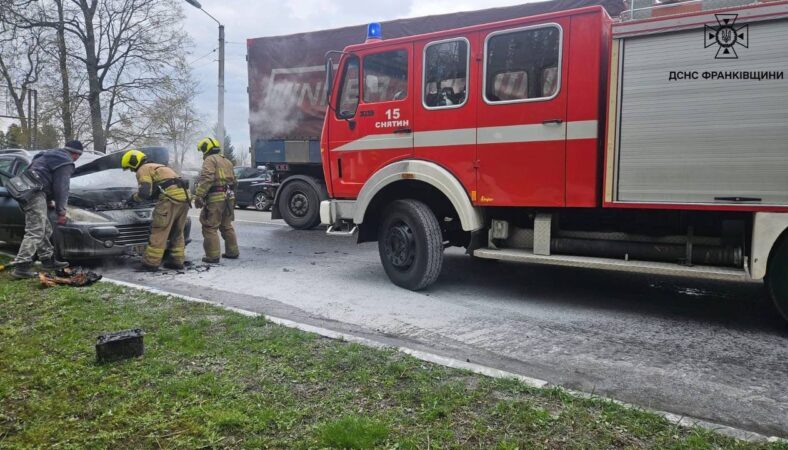 пожежа автівки