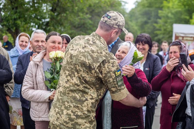 зустріли Володимира Бойчука