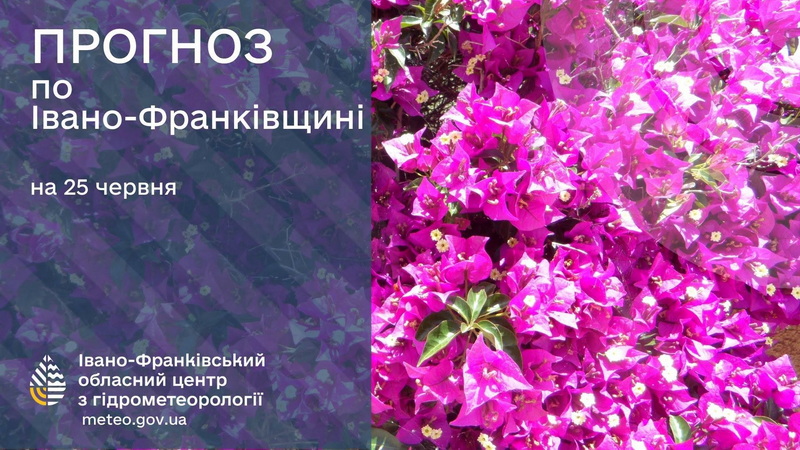 прогноз погоди 25 червня-іф